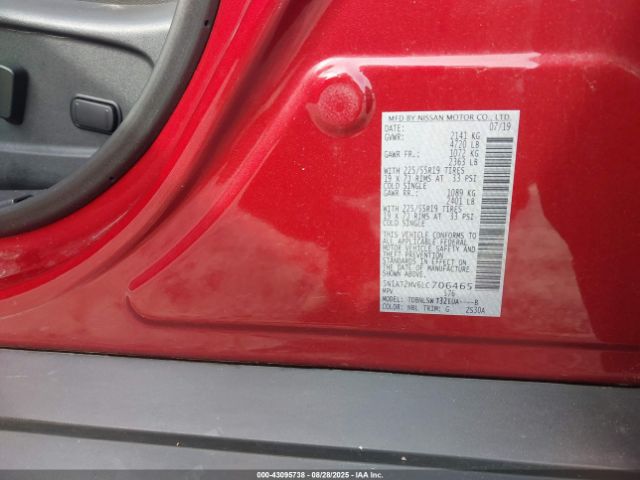 2020 NISSAN ROGUE 5N1AT2MV6LC706465 Photo 8