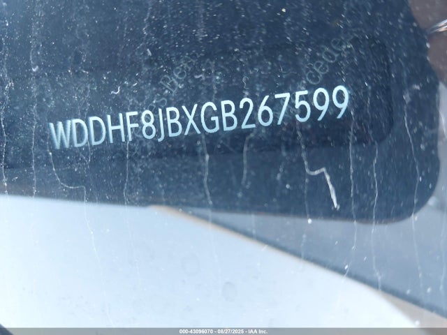 WDDHF8JBXGB267599 Mercedes-Benz E-Class