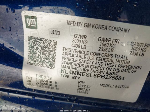 2023 BUICK ENCORE GX KL4MMESL6PB125684 Photo 8