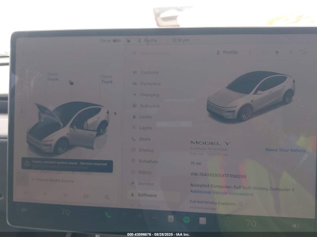 2026 TESLA MODEL Y 7SAYGDEE4TF358298 Photo 6