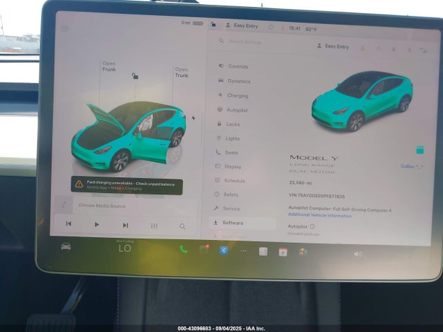 2023 TESLA MODEL Y 7SAYGDEE5PF877835 Photo 6