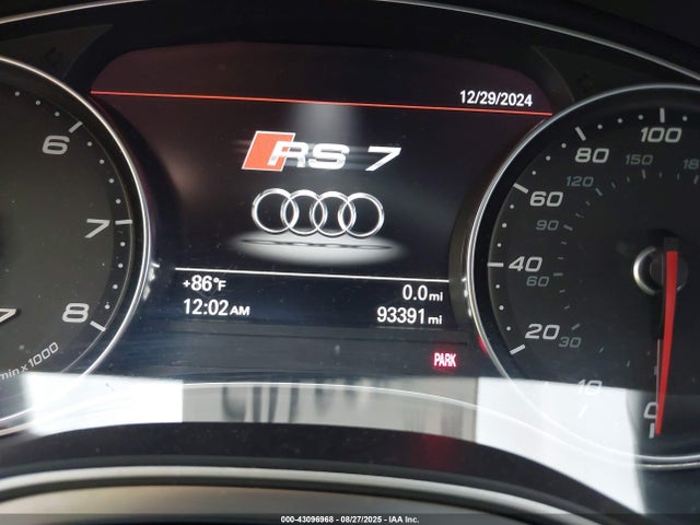Aukcja sprzedaży 2015 Audi Rs 7 4.0t Prestige, vin: WUAW2AFC7FN900260, numer aukcji: 43096968