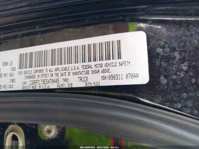 RAM 1500 2014 1C6RR7LT9ES470445 Image 9