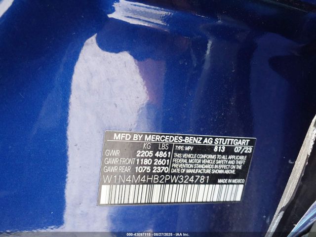 2023 MERCEDES-BENZ GLB 250 W1N4M4HB2PW324781 Photo 8