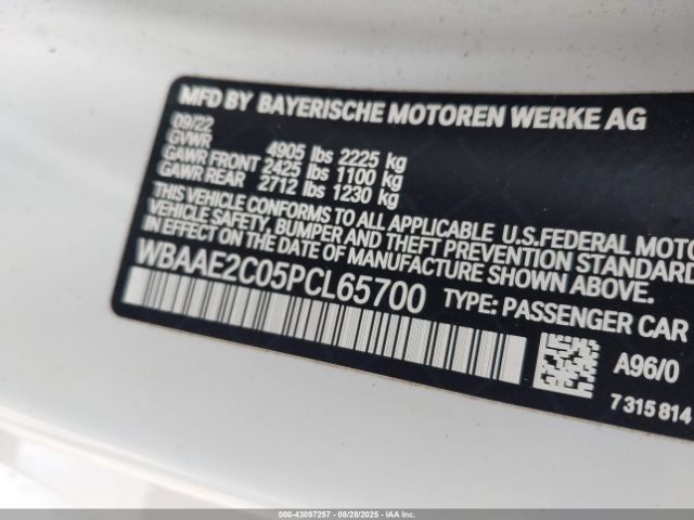 2023 BMW 840 WBAAE2C05PCL65700 Photo 8