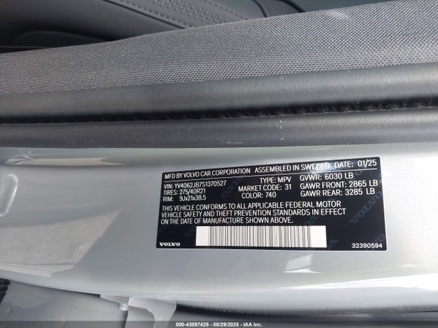 YV4062JB7S1370527 Volvo B4204te (b6)