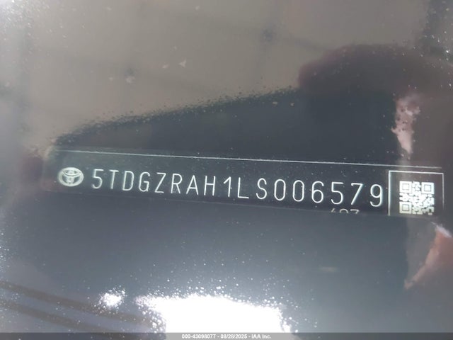 Toyota 2gr-fks 2020 5TDGZRAH1LS006579 Image 9