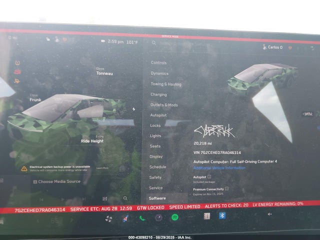 2024 TESLA CYBERTRUCK 7G2CEHED7RA046314 Photo 6