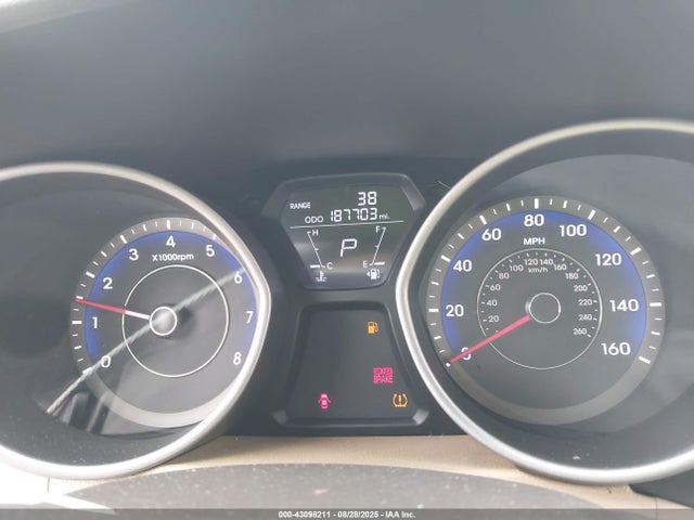 Aukcja sprzedaży 2011 Hyundai Elantra Limited (ulsan Plant), vin: KMHDH4AE2BU152896, numer aukcji: 43098211