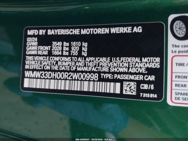 2024 MINI HARDTOP WMW33DH00R2W00998 Photo 8