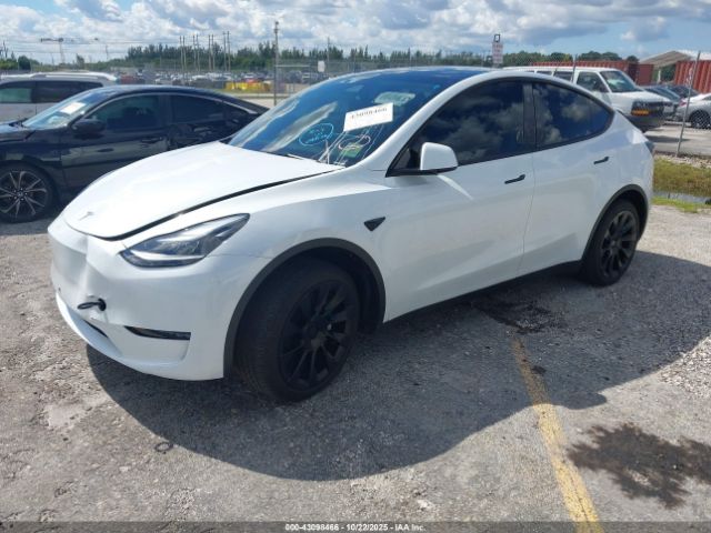 2024 TESLA MODEL Y 7SAYGDEE2RA323068 Photo 1