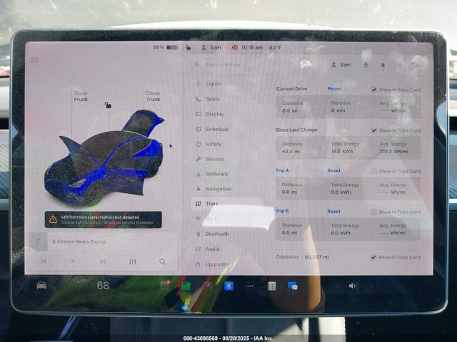 2022 TESLA MODEL Y 7SAYGDEF1NF314772 Photo 6