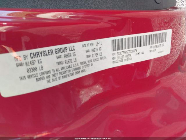 2012 FIAT 500 3C3CFFAR6CT198476 Photo 8