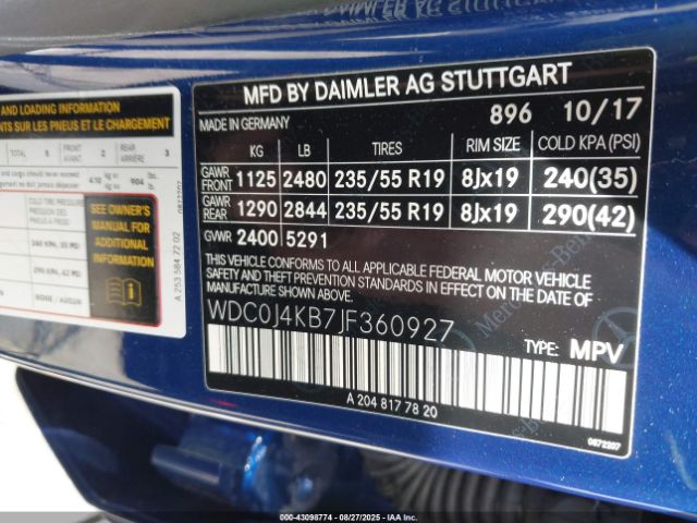 2018 MERCEDES-BENZ GLC 300 COUPE WDC0J4KB7JF360927 Photo 8