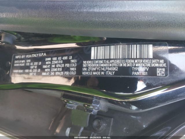 2020 FIAT 500X ZFBNFYC14LP846962 Photo 8