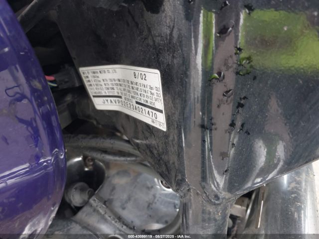 2003 YAMAHA XV1600 JYAVP02E23A021470 Photo 9