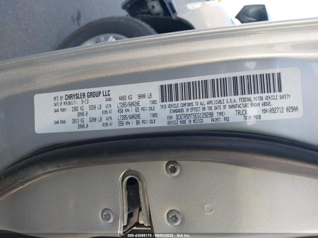 RAM 2500 2014 3C6TR5MT5EG129298 Image 9