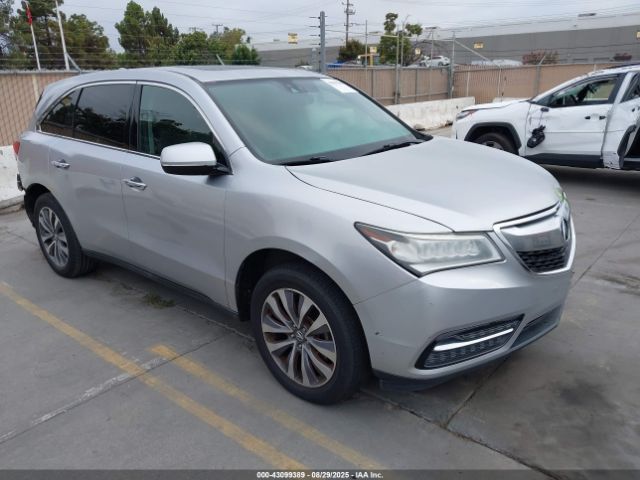 2014 ACURA MDX 5FRYD3H40EB015413 Photo 0