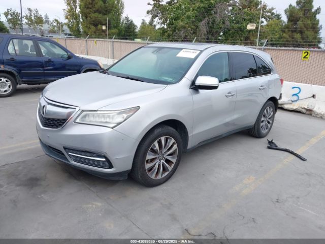 2014 ACURA MDX 5FRYD3H40EB015413 Photo 1