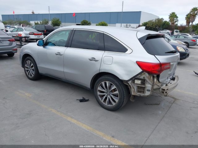 2014 ACURA MDX 5FRYD3H40EB015413 Photo 2