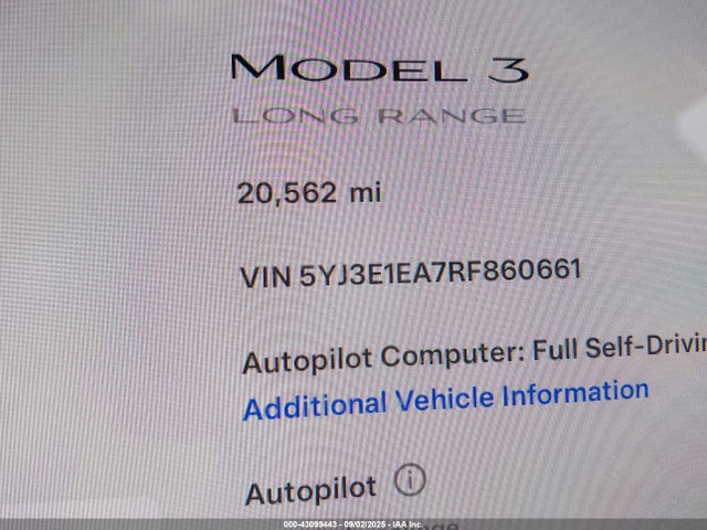 2024 TESLA MODEL 3 5YJ3E1EA7RF860661 Photo 6
