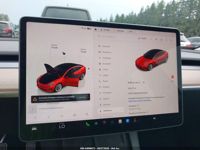 2023 TESLA MODEL 3 5YJ3E1EAXPF452281 Photo 6