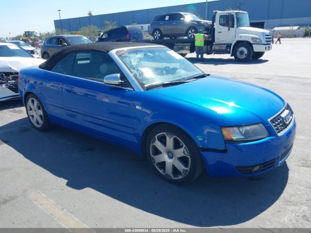 2005 AUDI S4 WUARL48H65K901923