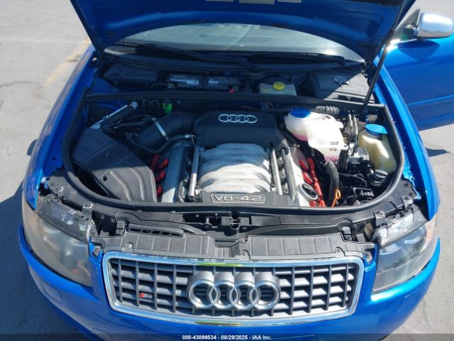 2005 AUDI S4 WUARL48H65K901923 Photo 9