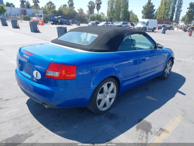 2005 AUDI S4 WUARL48H65K901923 Photo 3