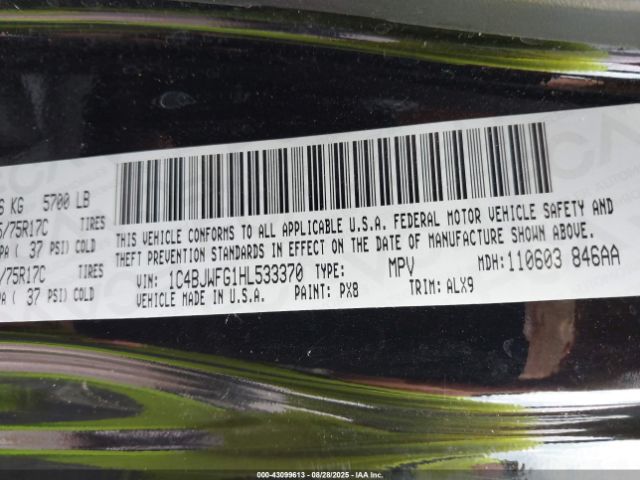 2017 JEEP WRANGLER UNLIMITED 1C4BJWFG1HL533370 Photo 8