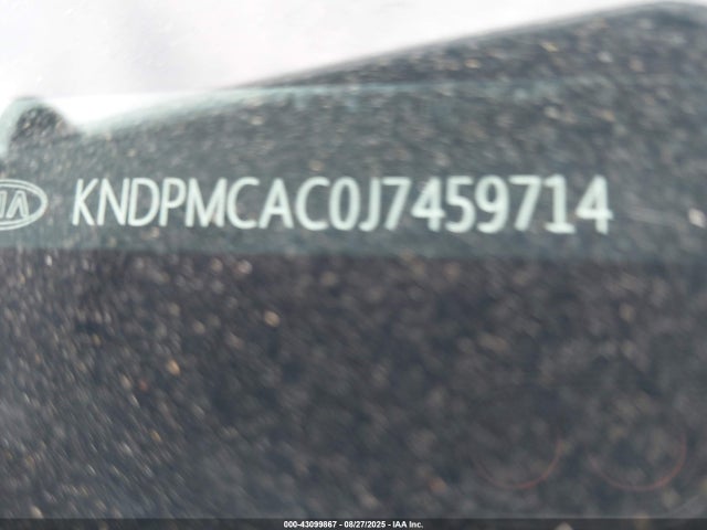 KNDPMCAC0J7459714 KIA gdi theta ii