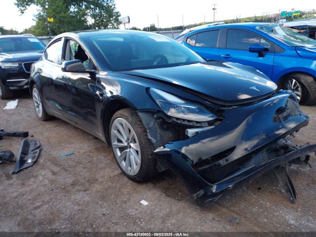 2022 TESLA MODEL 3 5YJ3E1EA7NF189499