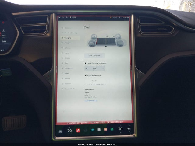 Tesla 3 phase a/c induction (dual motor) 2015 5YJSA1S26FF090484 Image 18