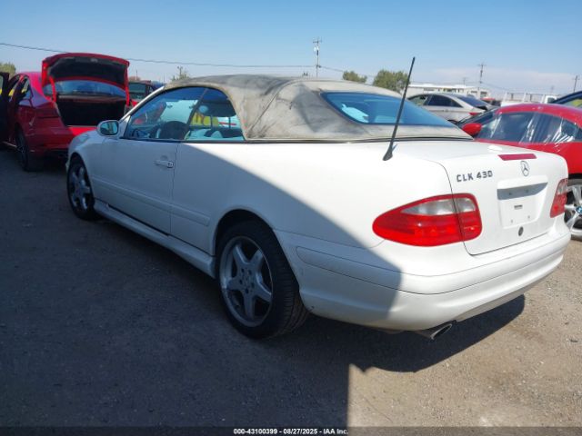 2002 MERCEDES-BENZ CLK 430 WDBLK70G62T105638 Photo 2