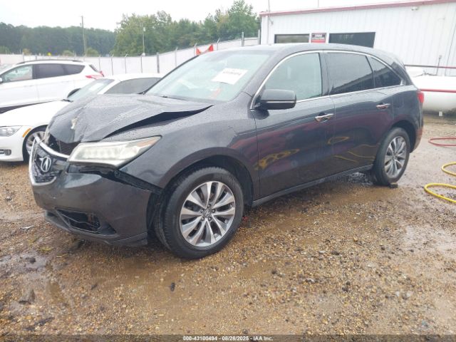 2014 ACURA MDX 5FRYD4H48EB045328 Photo 1