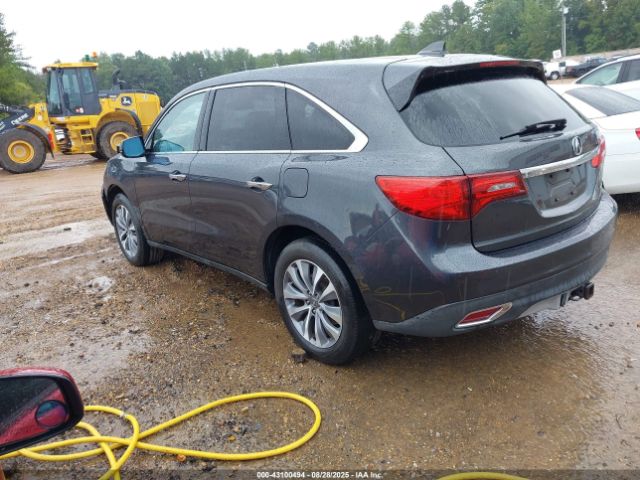 2014 ACURA MDX 5FRYD4H48EB045328 Photo 2