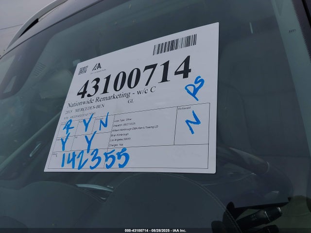 Mercedes-Benz Gl-Class 2015 4JGDF6EE1FA575360 Image 17