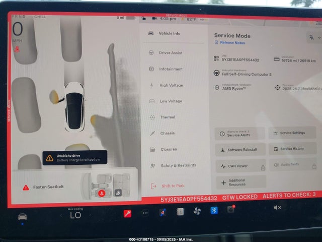 2023 TESLA MODEL 3 5YJ3E1EA0PF554432 Photo 6