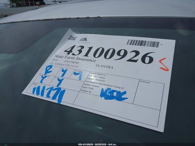 KMHD84LFXKU753138 Hyundai mpi nu