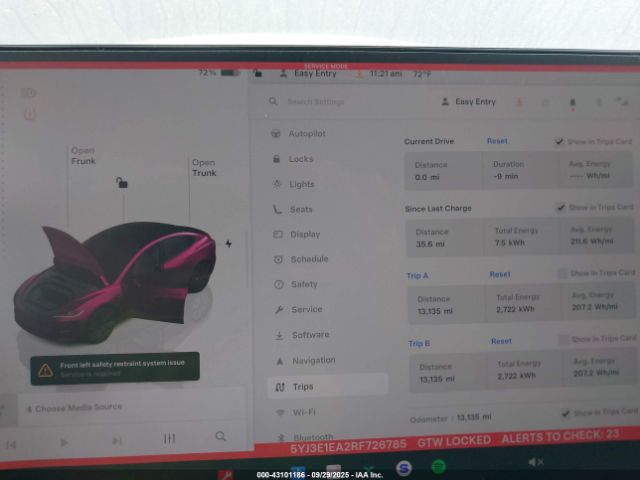 2024 TESLA MODEL 3 5YJ3E1EA2RF726785 Photo 6