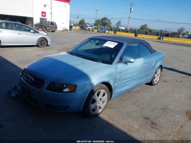 2003 AUDI A4 WAUAT48H93K008892 Photo 1