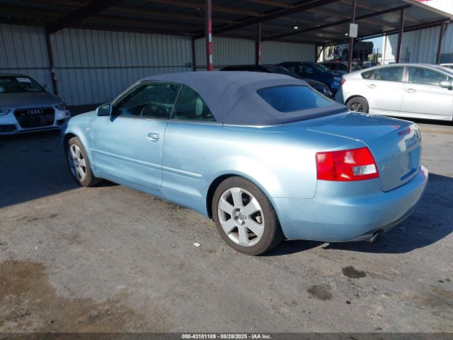 2003 AUDI A4 WAUAT48H93K008892 Photo 2