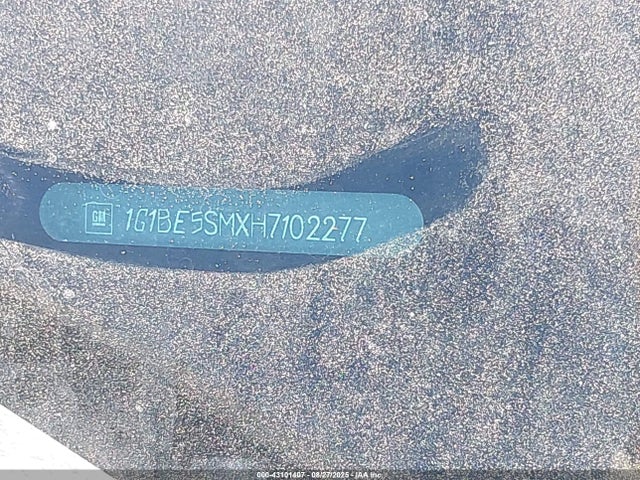 1G1BE5SMXH7102277 Chevrolet le2 -di: direct injection, vvt: variable valve timing, gen, alum