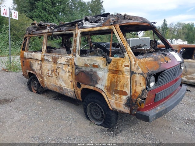 Aukcja sprzedaży 1987 Volkswagen Vanagon Campmobile, vin: WV2ZB0256HH047896, numer aukcji: 43101504