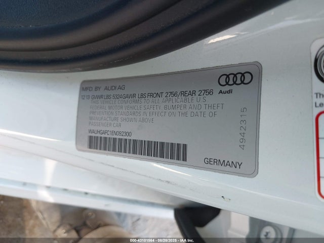 2014 AUDI A6 WAUHGAFC1EN092300 Photo 8