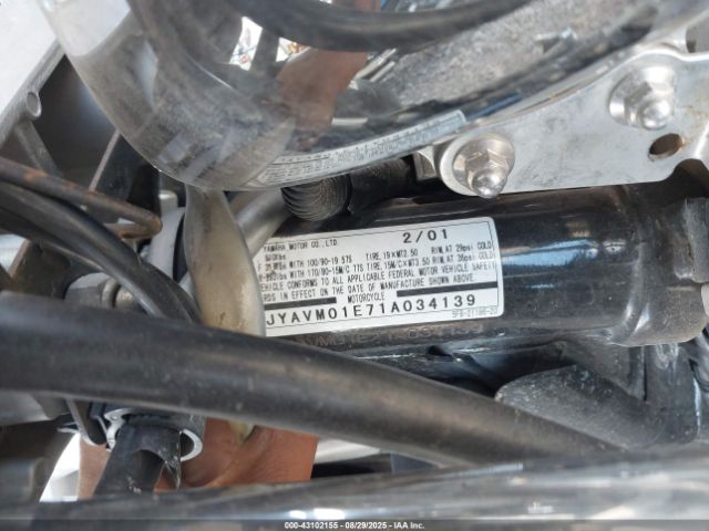 2001 YAMAHA XVS65 JYAVM01E71A034139 Photo 9