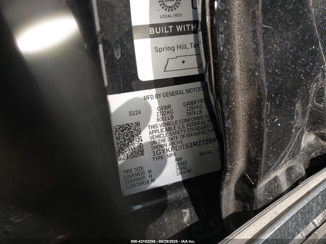 2024 CADILLAC XT6 1GYKPDRS1RZ729451 Photo 8