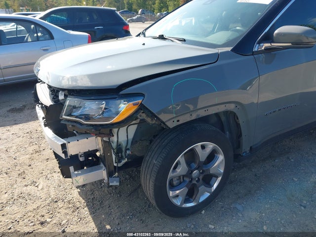 43102263 :رقم المزاد ، 3C4NJDCB2MT570386 vin ، 2021 Jeep Compass Limited 4x4 مزاد بيع