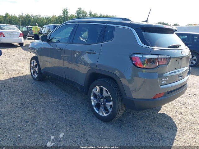 43102263 :رقم المزاد ، 3C4NJDCB2MT570386 vin ، 2021 Jeep Compass Limited 4x4 مزاد بيع