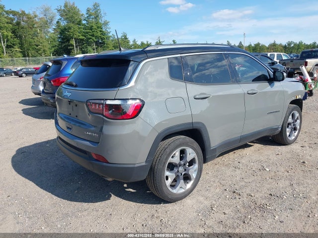 43102263 :رقم المزاد ، 3C4NJDCB2MT570386 vin ، 2021 Jeep Compass Limited 4x4 مزاد بيع